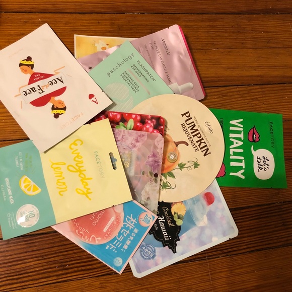 SOLD! Sheet mask bundle, 50+ masks! - Picture 3 of 4
